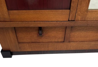 Art Deco Modernist Armoire or Wardrobe by J.J. Zijfers Amsterdam, 1920s